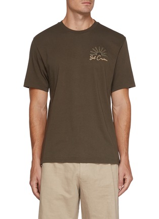首图 - 点击放大 - FRESCOBOL CARIOCA - Dinis Embroidered Cotton T-shirt
