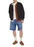 模特儿示范图 - 点击放大 - JW ANDERSON - Garment Dyed V-Neck Cotton Cardigan