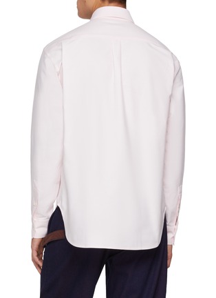 背面 - 点击放大 - JW ANDERSON - Café Scene Embroidered Cotton Shirt