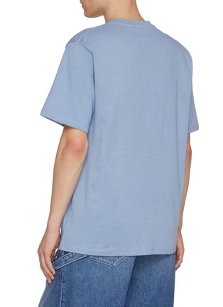 背面 - 点击放大 - JW ANDERSON - Anchor Embroidered Cotton T-Shirt