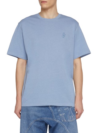首图 - 点击放大 - JW ANDERSON - Anchor Embroidered Cotton T-Shirt