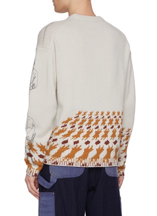 背面 - 点击放大 - JW ANDERSON - Printed Jacquard Sweater