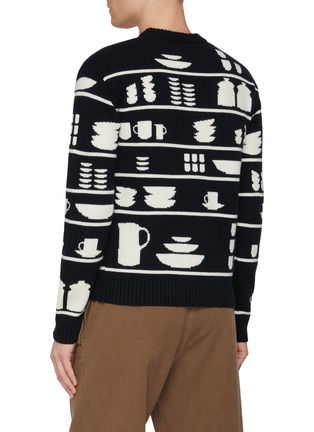 背面 - 点击放大 - JW ANDERSON - Crockery Jacquard Wool Sweater