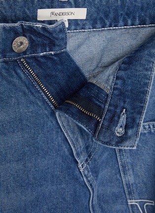  - JW ANDERSON - Twisted Light Wash Denim Workwear Shorts