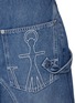  - JW ANDERSON - Twisted Light Wash Denim Workwear Shorts