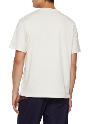 背面 - 点击放大 - JW ANDERSON - Logo Embroidered Cotton T-Shirt