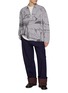 模特儿示范图 - 点击放大 - JW ANDERSON - Rugby Printed Cotton Polo Jacket