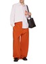 模特儿示范图 - 点击放大 - JW ANDERSON - Gathered Waist Tracksuit Pants