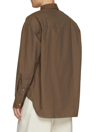背面 - 点击放大 - STUDIO NICHOLSON - Classic Cotton Button Down Shirt