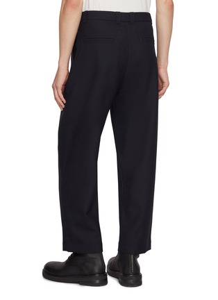 背面 - 点击放大 - STUDIO NICHOLSON - Pleated Curved Tapered Wool Pants