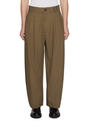 首图 - 点击放大 - STUDIO NICHOLSON - Double Pleated Cotton Pants