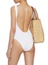 背面 - 点击放大 - HUNZA G - Square Neck Swimsuit