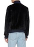 背面 - 点击放大 - FABIO GAVAZZI - Ribbed Sculpted Mink Bomber Jacket