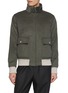首图 - 点击放大 - FABIO GAVAZZI - Sculpted Mink Cashmere Blend Bomber Jacket