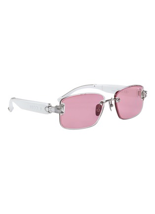 首图 –点击放大 - CHAMELO - Aura Prismatic™ Lens Smart Glasses — Glossy White Frame/Calm Lenses