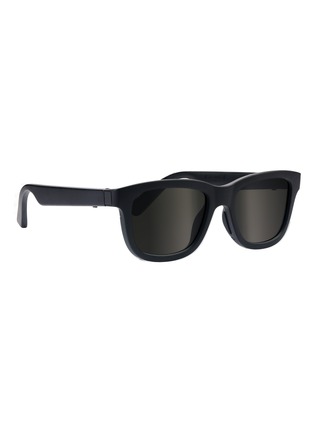 首图 –点击放大 - CHAMELO - Dusk Classic Alpha Lens Smart Glasses — Matte Black Frame/Smoke Lenses
