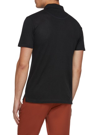 背面 - 点击放大 - SUNSPEL - Riviera Pocket Cotton Polo Shirt