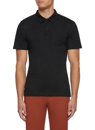 首图 - 点击放大 - SUNSPEL - Riviera Pocket Cotton Polo Shirt