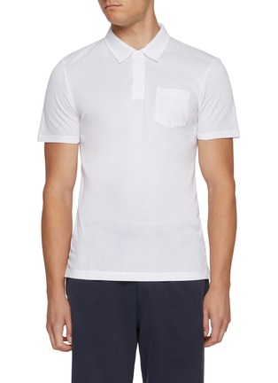 首图 - 点击放大 - SUNSPEL - Riviera Pocket Cotton Polo Shirt