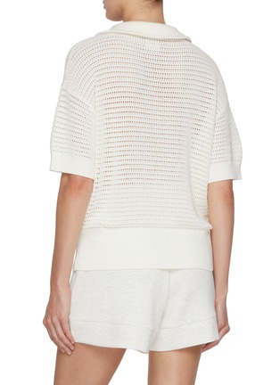 背面 - 点击放大 - VARLEY - Nali Half Zip Cotton Knit Top