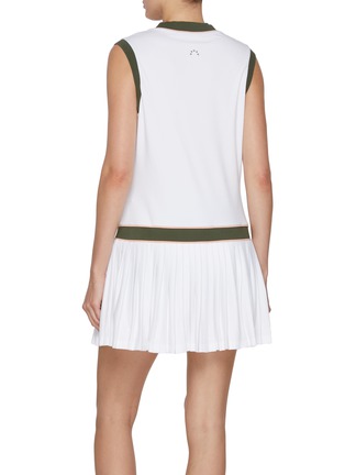 背面 - 点击放大 - VARLEY - Jouri Contrast Trim Court Dress