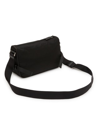 细节 - 点击放大 - PRADA - Medium Tessuto Logo Plaque Re-Nylon Shoulder Bag