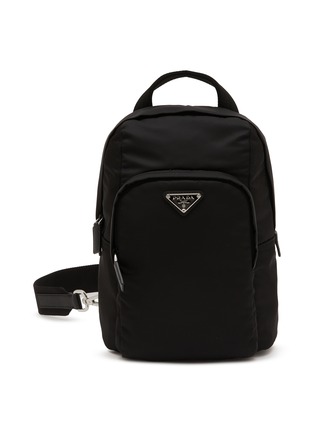 首图 - 点击放大 - PRADA - Tessuto Logo Plaque Re-Nylon Backpack