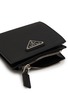 细节 - 点击放大 - PRADA - Small Enamelled Logo Leather Wallet