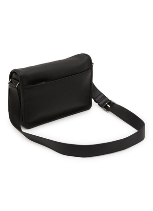细节 - 点击放大 - PRADA - Logo Plaque Leather Shoulder Bag