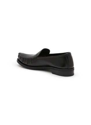  - PRADA - Spazzolato Brushed Leather Loafers