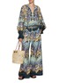 模特儿示范图 - 点击放大 - ALÉMAIS - Madelena Print Pants