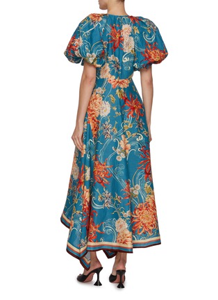 背面 - 点击放大 - ALÉMAIS - Fletcher Puff Sleeve Midi Dress