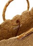 细节 - 点击放大 - SENSI STUDIO - Scalloped Straw Beach Basket Bag