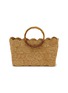 首图 - 点击放大 - SENSI STUDIO - Scalloped Straw Beach Basket Bag