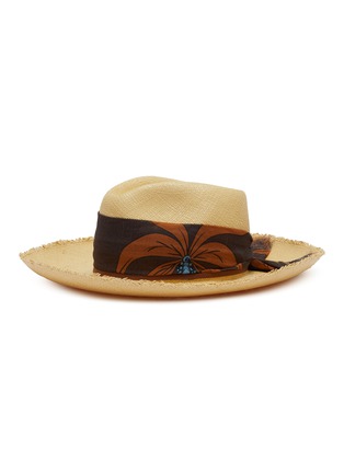 首图 - 点击放大 - SENSI STUDIO - Aguacate Long Brim Toquilla Straw Hat