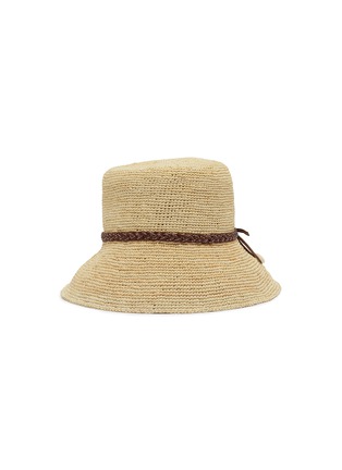 首图 - 点击放大 - SENSI STUDIO - Lampshade Crochet Straw Hat