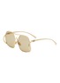 首图 - 点击放大 - MIU MIU - Miu Ombre Metal Square Sunglasses