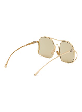 模特儿示范图 - 点击放大 - MIU MIU - Miu Ombre Metal Square Sunglasses