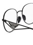 细节 - 点击放大 - PRADA - Metal Round Optical Glasses