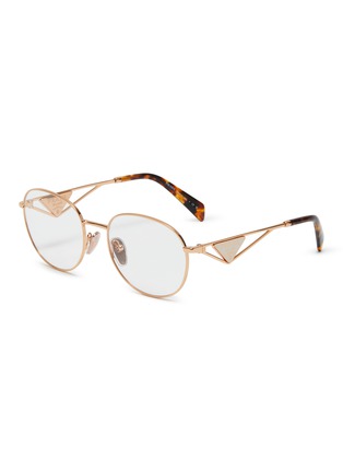 首图 - 点击放大 - PRADA - Metal Round Optical Glasses
