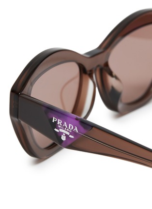 细节 - 点击放大 - PRADA - Acetate Butterfly Sunglasses