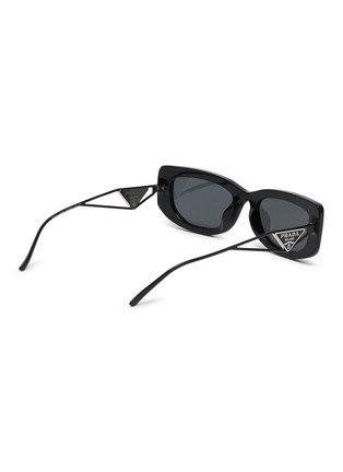模特儿示范图 - 点击放大 - PRADA - Acetate Rectangle Sunglasses