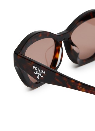 细节 - 点击放大 - PRADA - Acetate Butterfly Sunglasses