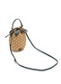 细节 - 点击放大 - ANYA HINDMARCH - Pineapple Raffia Eco Leather Crossbody Bucket Bag