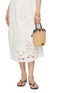 正面 -点击放大 - ANYA HINDMARCH - Pineapple Raffia Eco Leather Crossbody Bucket Bag