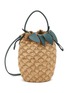 首图 - 点击放大 - ANYA HINDMARCH - Pineapple Raffia Eco Leather Crossbody Bucket Bag