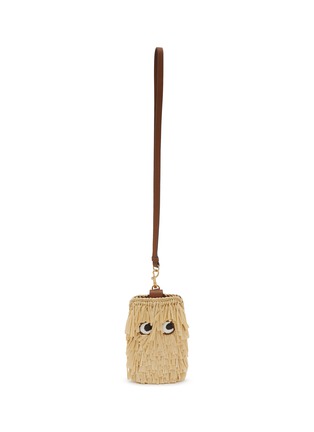 首图 - 点击放大 - ANYA HINDMARCH - Shag Eyes Raffia Leather Sunglasses Holder