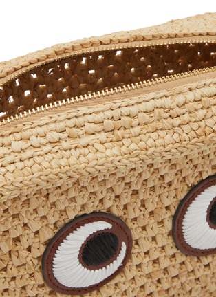 细节 - 点击放大 - ANYA HINDMARCH - Eyes Natural Raffia Crossbody Bag