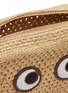 细节 - 点击放大 - ANYA HINDMARCH - Eyes Natural Raffia Crossbody Bag