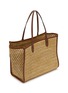 细节 - 点击放大 - ANYA HINDMARCH - Raffia Eco Leather Pocket Tote